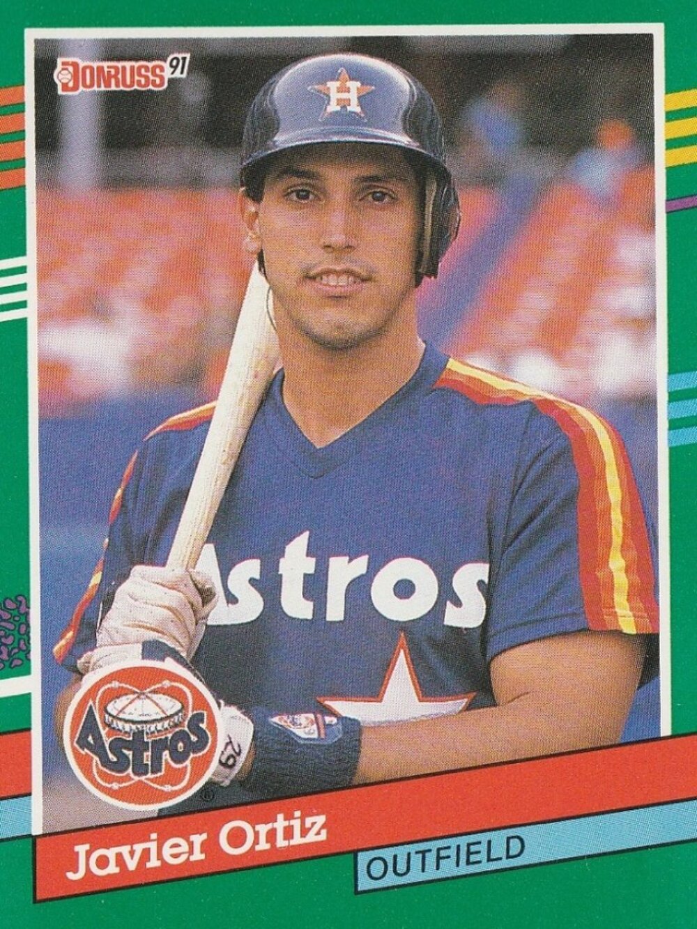 Javier Ortiz - Donruss 91 Baseball Card